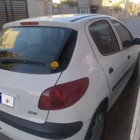 فروش ۲۰۶ تیپ ۵ مدل ۹۹ سفید|خودرو سواری و وانت|بروجن, |دیوار