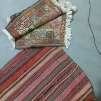 ورنی  جاجیم عتیقه وقدیمی|کلکسیون اشیاء عتیقه|صوفیان, |دیوار