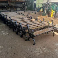 نیمکت فلزی پارکی / نیمکت فلزی و چوب پلاست|صندلی و نیمکت|تهران, صادقیه|دیوار