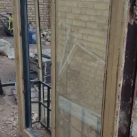 در و پنجره آهنی دست دو سالم وتمیز|مصالح و تجهیزات ساختمان|دشتابی, |دیوار