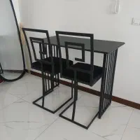 میز و صندلی فلزی مناسب کافه و ناهار خوری
