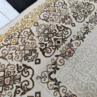 ۳ عدد فرش ۶/۳/۲ متری کرم قهوه ای نو فووری|فرش|تهران, هروی|دیوار