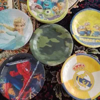 بشقاب مقوایی یکبار مصرف