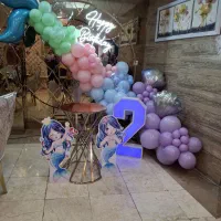 دیزاین  بادکنک آرایی و موزیک دیجی