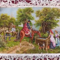 فرش دستباف با طرح مزرعه خوشبختی|فرش|قم, پردیسان|دیوار