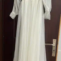 پیراهن مجلسی سفید