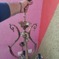 لوستر برنز سنگین وزن|لوستر و چراغ آویز|اردبیل, |دیوار