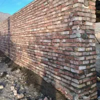 اوستا بنابلوک چینی سیمان کاری دیوار آجری شیب بندی