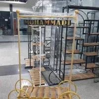 رختی سر رگال قفسه بند|بندرخت و رخت‌آویز|تهران, نعمت‌آباد|دیوار