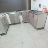 کابینت فلزی با سینک و هود|آبچکان و نظمدهنده ظروف|مشکیندشت, |دیوار