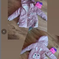 کاپشن بچگانه خارجی نو ست کرک و شلوار بافت خارجی