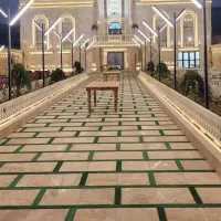 سنگ فرشی تراورتن مخصوص باغ و محوطه سازی
