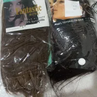 سه عدد مو مصنویی نواستفاده نشده|آرایشی، بهداشتی، درمانی|صحنه, |دیوار