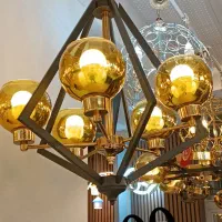 لوستر|لوستر و چراغ آویز|اردبیل, |دیوار