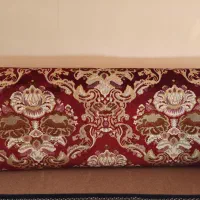 پشتی مخمل طرح برجسته