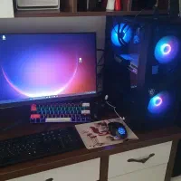 کیس گیمینگ i5 12400f + 3060ti سه فن..