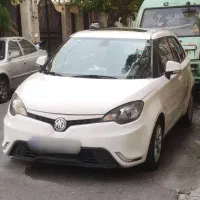 ام جی 3 mg3 مدل 2015 سفید بدون رنگ