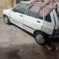 ماشین پراید تصادفی