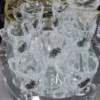 فنجان گل نقره|ظروف سرو و پذیرایی|یزد, |دیوار