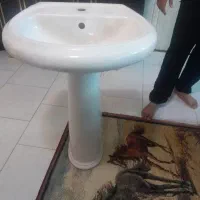 روشویی سالم و نو سایز بزرگ 600هزاربا سه کیسه ماسه