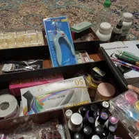 وسایل کاشت ناخن|آرایشی، بهداشتی، درمانی|ورامین, خیر آباد|دیوار