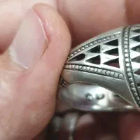 انگشتر  اصلی تهران رسول نقره.. سنگ جواهری یاقوت|جواهرات|قم, آذر (نکویی)|دیوار