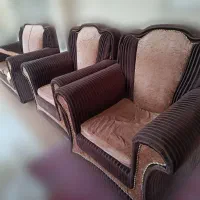 مبل راحتی کارکرده هشت نفره|مبلمان خانگی و میز عسلی|لنگرود, |دیوار