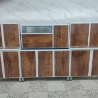 کابینت بدنه فلزی بادرب چوبی|مصالح و تجهیزات ساختمان|مشهد, مهدی آباد|دیوار