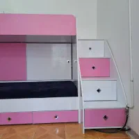 تخت خواب دوطبقه|تخت و سرویس خواب|کوهبنان, |دیوار