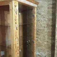 بوفه دکوری چوب نراته  سالم و تمیز