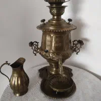 سماور  ذقالی آنتیک طرح روس