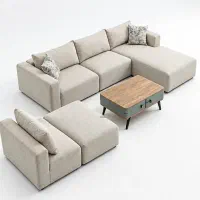 ال آمریکایی ( مبلمان و تخت خواب ثنایی سنتر ) اقساط