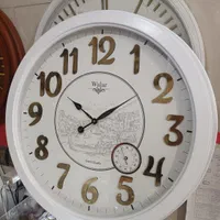 ساعت دیواری سایز 60 صفحه پوست ماری در سه رنگ|ساعت دیواری و تزئینی|اراک, |دیوار