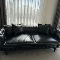 کاناپه تمام چرم