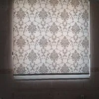 ۱)پرده شب و روز دو مکانیزم ۲) کتیبه پرده