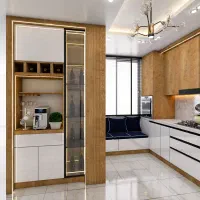 صنایع چوب و ام دی اف کمد دیواری ،کابینت ،در چکی*|تخت و سرویس خواب|مبارکه, |دیوار