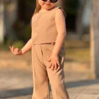 ست کتشلوار ۳ تکه دخترانه|کفش و لباس بچه|جلگه ماژان, |دیوار