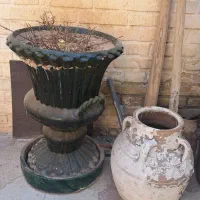گلدان دوعدد بزرگ وقیمت مناسب|گل و گیاه طبیعی|شیراز, تحویلی|دیوار