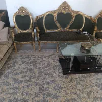 مبل سلطنتی 9 نفره به همراه نهارخوری 8 نفره