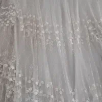 پرده تور با آستر