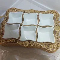 شکلات خوری یا اردو خوری اماراتی با جعبه در حد نو|ظروف سرو و پذیرایی|تهران, سردارجنگل|دیوار