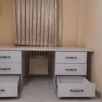 فروش میز با کشو و جدا ، ۲ کشو جدا