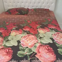 تخت خواب لمسه دونفره با تشک خوشخواب رویال