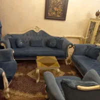 ست مبل هفت نفره و میز غذار خوری ۸ نفره