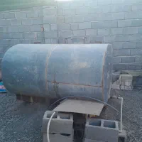 تانکر۴۰۰۰لیتری گالوانیزه آهن سفید ۳میل|مصالح و تجهیزات ساختمان|جیرفت, |دیوار