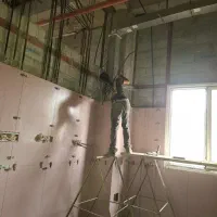 سیمان کاری .سفید کاری.و کاشی کار