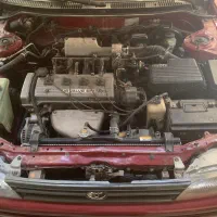 تویوتا کرولا۱۹۹۴قرمز|خودرو سواری و وانت|سنندج, |دیوار