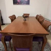 میز ناهار خوری ده نفره|میز و صندلی غذاخوری|کرج, شهرک یاس جنوبی|دیوار