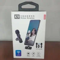 میکروفن بیسیم مدل k9 dual دوتایی تایپ سی