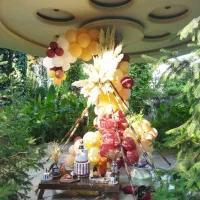 بادکنک آرایی نامزدی  افتتاحیه گل آرایی تعیین جنسیت|خدمات پذیرایی، مراسم|سمنان, |دیوار